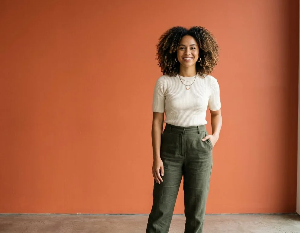 A creative professional ready to grow her business